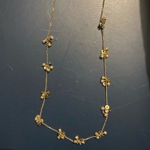 Madewell Crystal cluster necklace